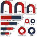 Block ferrite educational Rectangular bar Science magnets